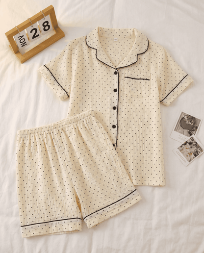 The Muslin Dot - 100% Muslin Cotton Pajama