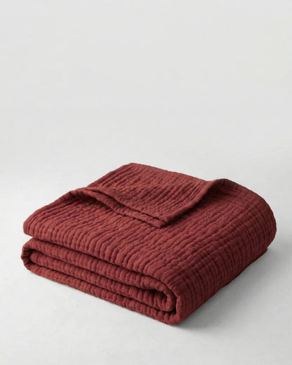 The Monogrammed Blanket - 100% Muslin Cotton