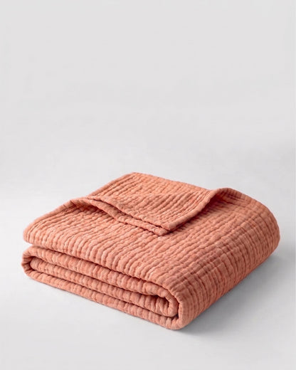 The Monogrammed Blanket - 100% Muslin Cotton